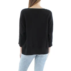 Pocket Cotton Crewneck Sweater