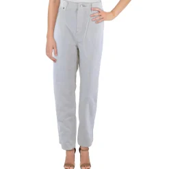 Pocket Denim Straight Leg Jeans