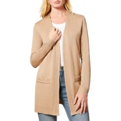 Pocket Knit Cardigan Sweater