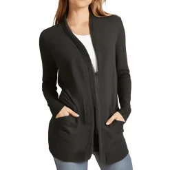 Pocket Knit Cardigan Sweater