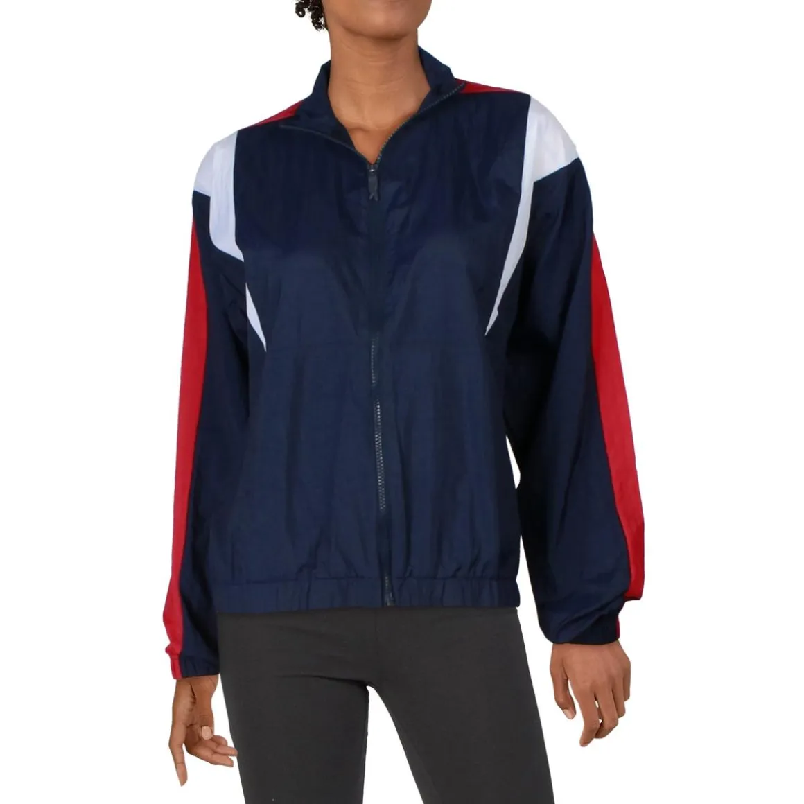 Pocket Nylon Track Jacket