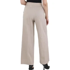 Pocket Rayon Wide Leg Pants