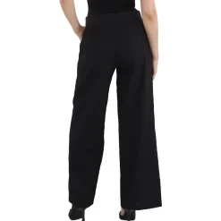 Pocket Rayon Wide Leg Pants