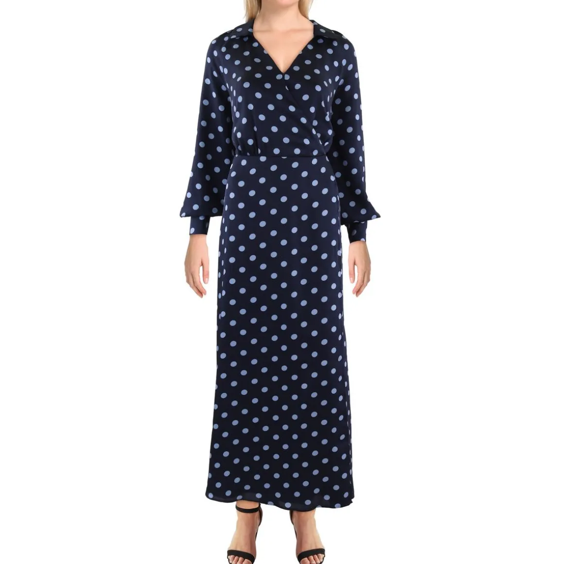 Polka Dot Maxi Dress