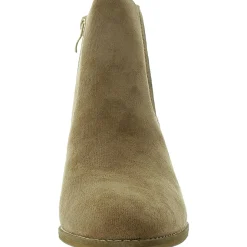 Potion Cushioned Footbed Faux Suede Ankle Boots