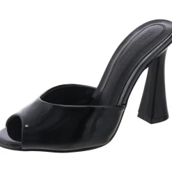 Presecco Padded Insole Patent Leather Slide