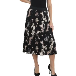 Printed A-Line Skirt