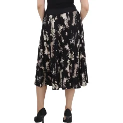 Printed A-Line Skirt