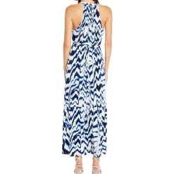 Printed Halter Dress