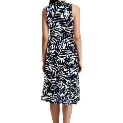 Printed Midi Dress