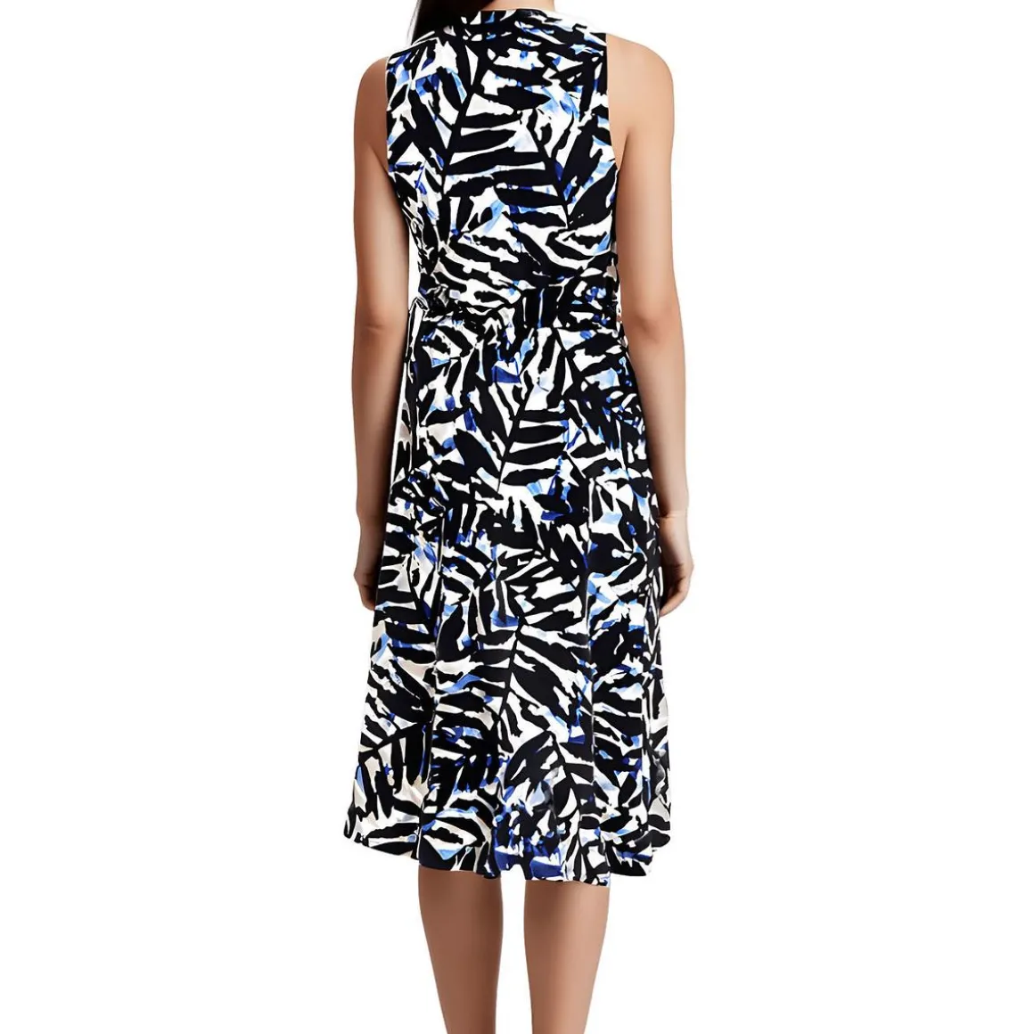 Printed Midi Dress