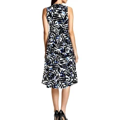 Printed Midi Dress