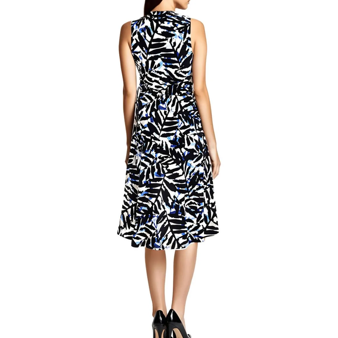 Printed Midi Dress