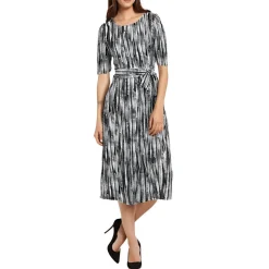 Printed Sheath Dress