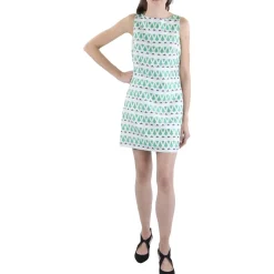 Printed Sheath Dress