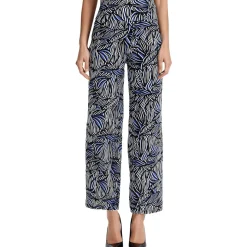 Printed Straight Leg Pants