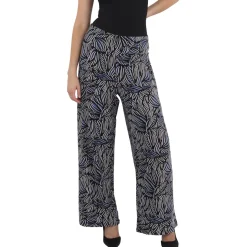 Printed Straight Leg Pants