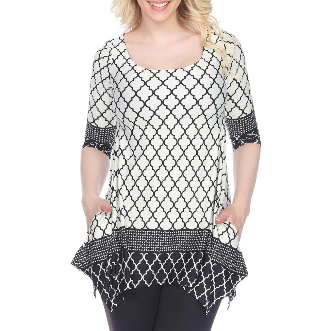 Printed Tunic Top