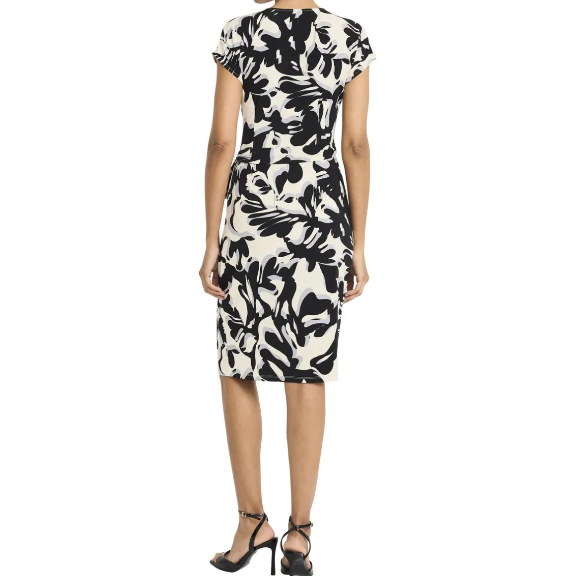 Printed Wrap Dress