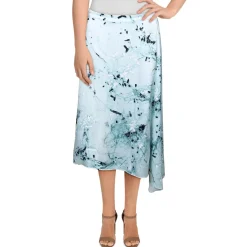 Printed Asymmetric A-Line Skirt