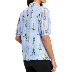 Printed Chiffon Blouse