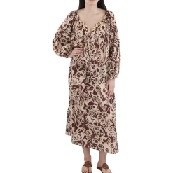 Printed Cotton Shift Dress