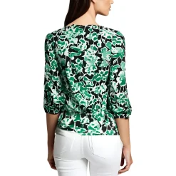 Printed Crepe Blouse