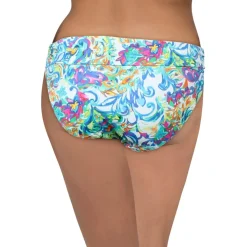 Printed Nylon Swim Bottom Separates