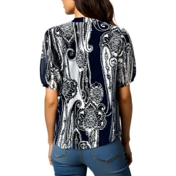 Printed Recycled Blouse