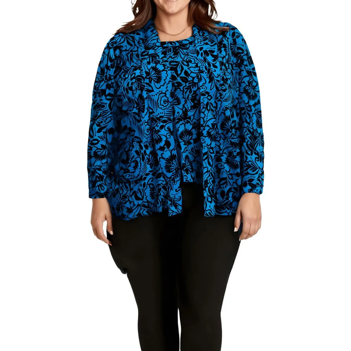 Printed Recycled Cardigan Sweater