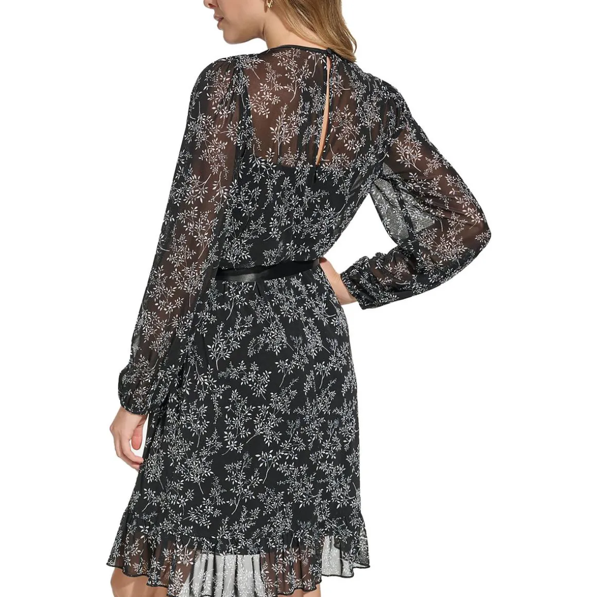 Printed Short Mini Dress