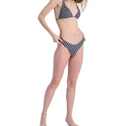 Printed String Bikini Swim Bottom Separate