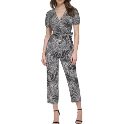 Printed Wide Leg Jumpsuit