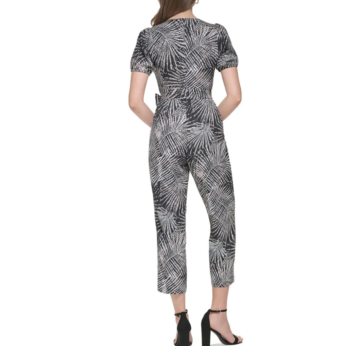Printed Wide Leg Jumpsuit