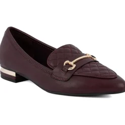 Quadia Slip On Flat Loafers