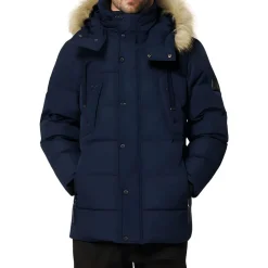 Quilted Parka Coat