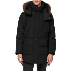 Quilted Parka Coat