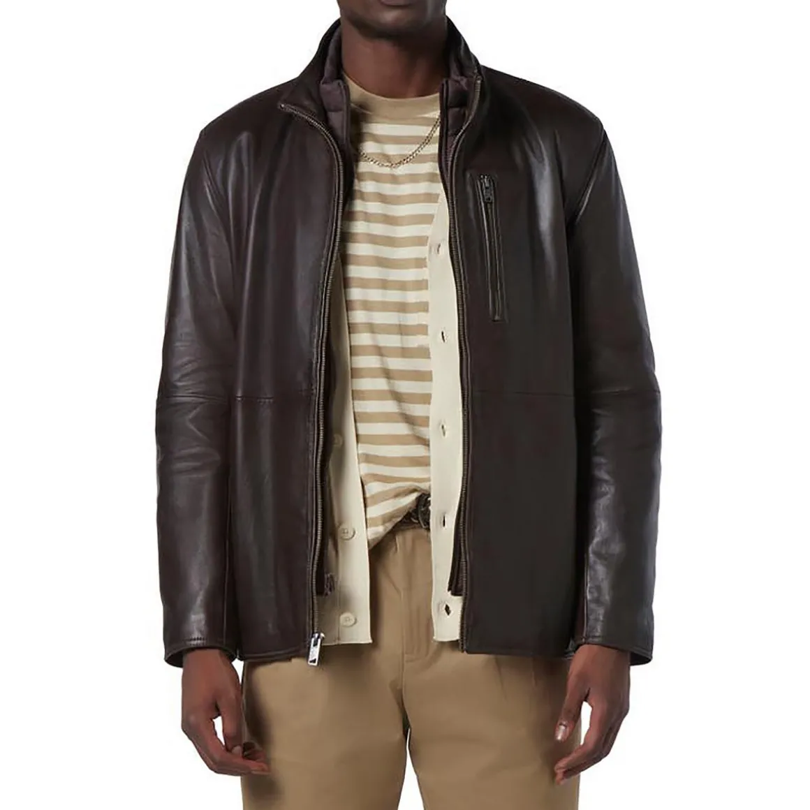 Quilted Leather Leather Jacket