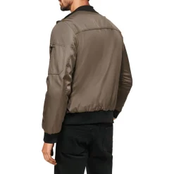 Quilted Lightweight Bomber Jacket
