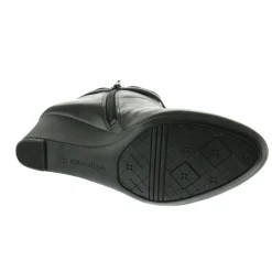 Quimby Leather Wedge Booties