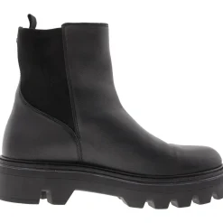 Quinn Chelsea Mixed Media Leather Booties