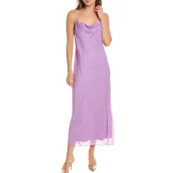 R Silk Slip Dress