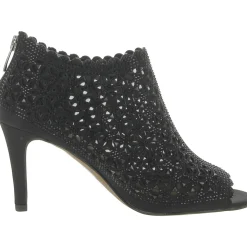 Radita Satin Embellished Booties