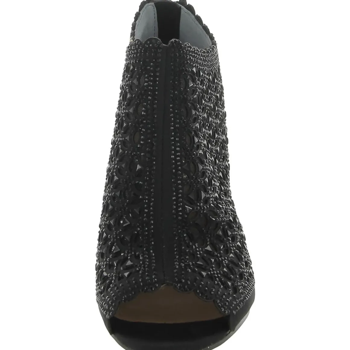 Radita Satin Embellished Booties