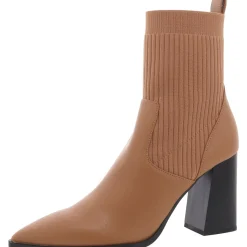 Rafael Faux Leather Pointed Toe Ankle Boots