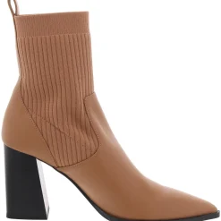 Rafael Faux Leather Pointed Toe Ankle Boots