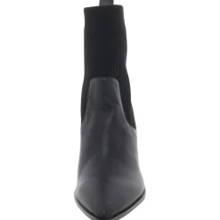 Rafael Faux Leather Pointed Toe Ankle Boots