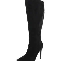 Rajelxwc Faux Suede Wide Calf Knee-High Boots