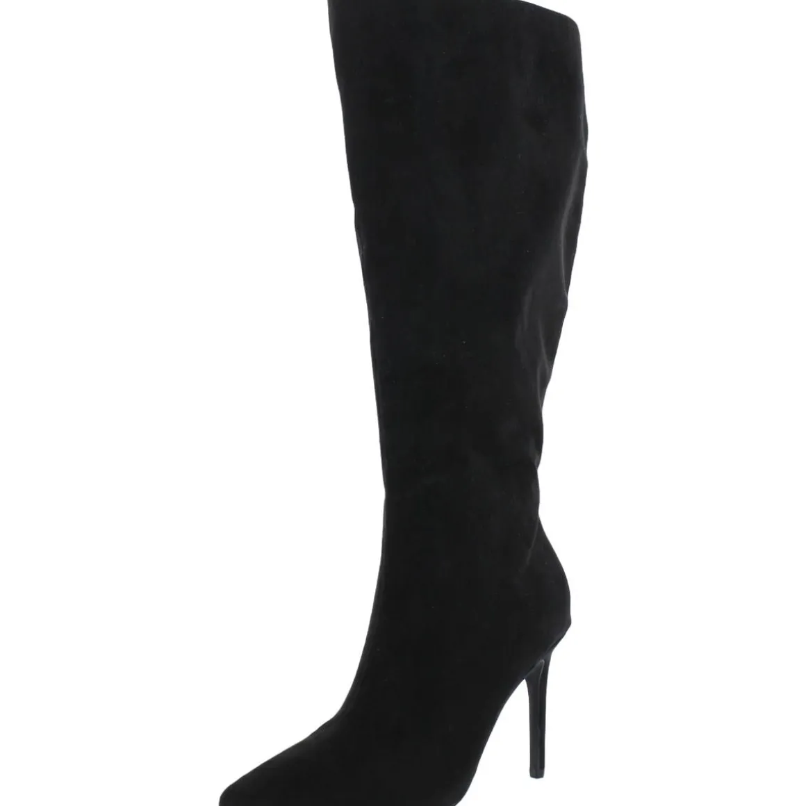 Rajelxwc Faux Suede Wide Calf Knee-High Boots
