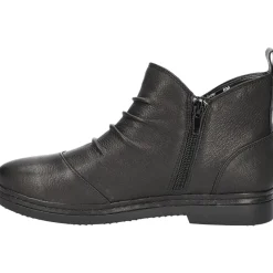 RAQUEL Leather Block Heel Shooties